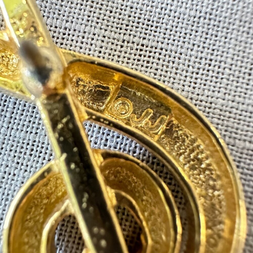 Vintage JJ Gold Tone Music Pins - Picture 7 of 11